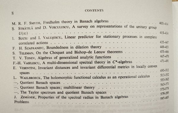 red. Wiesław Żelazko Spectral Theory