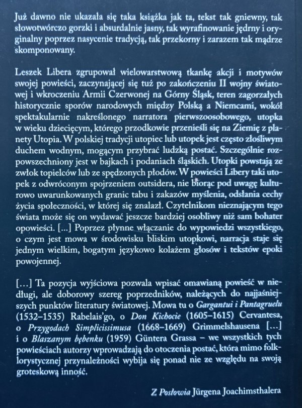 Leszek Libera Utopek