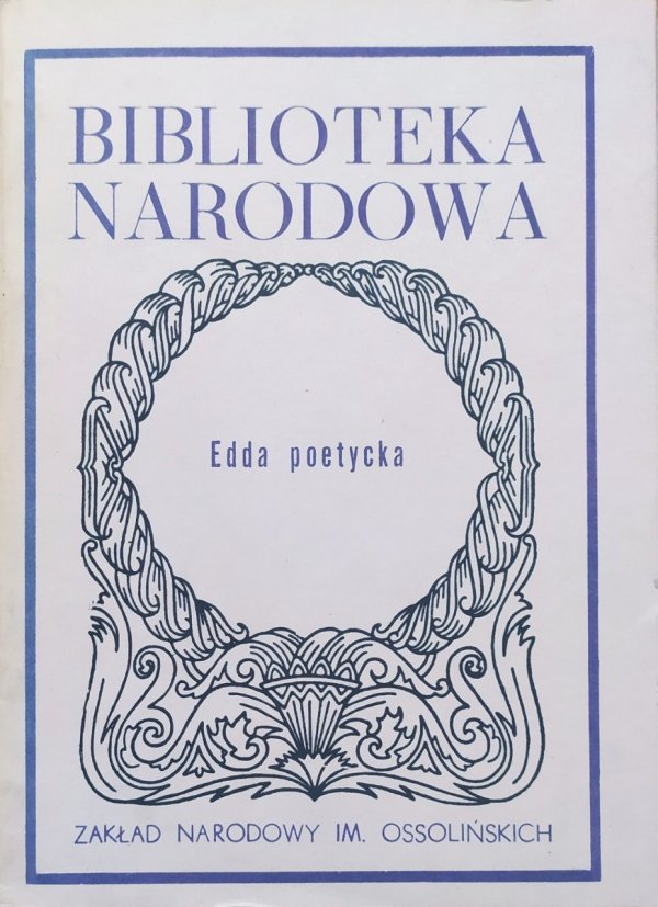 red. Apolonia Załuska-Stromberg Edda poetycka