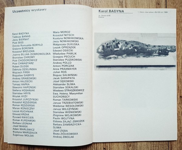 Rzeźba roku '88. 25 jubileuszowa wystawa krakowskiego środowiska rzeźbiarzy