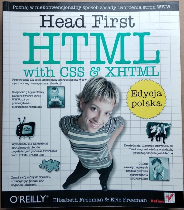 Elisabeth Freeman • Head first HTML with CSS &amp; XHTML. Edycja polska