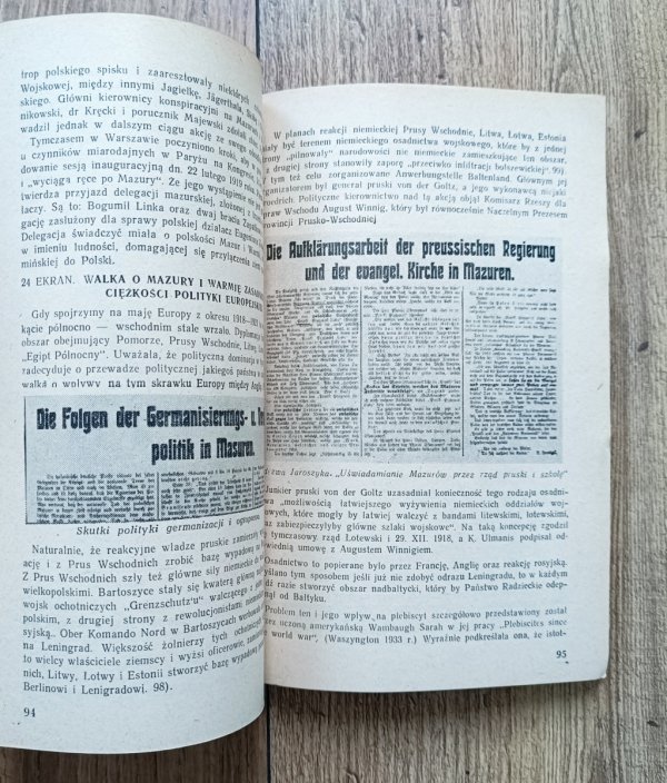 Walka o społeczne i narodowe wyzwolenie ludności Warmii i Mazur: przewodnik po wystawie