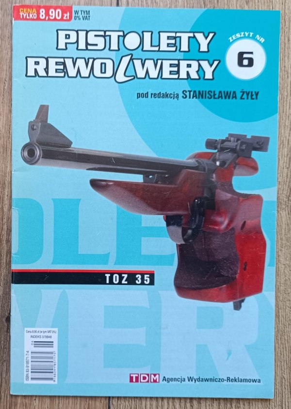 Pistolety i rewolwery zeszyt 6 / TOZ 35