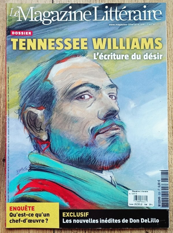 Le Magazine Litteraire. Tennessee Williams nr  528