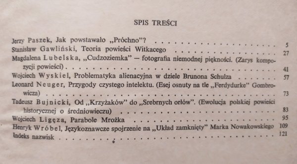red. Tadeusz Bujnicki W kręgu przemian polskiej prozy XX w.