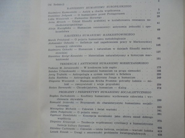 Humanizm socjalistyczny • Wydanie specjalne 'Studiów Filozoficznych' z okazji 25-lecia PRL