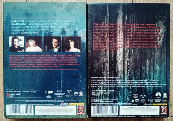 Miasteczko Twin Peaks sezon 1 i 2 DVD