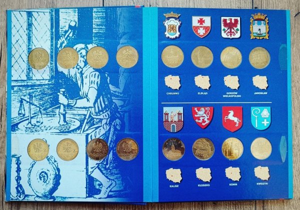 Historyczne miasta w Polsce na monetach dwuzłotowych