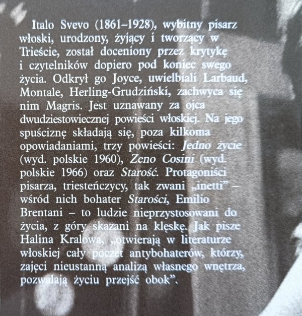 Italo Svevo Starość