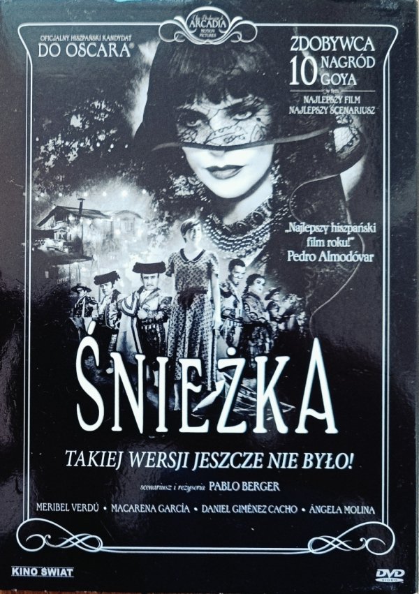 Pablo Berger Śnieżka DVD