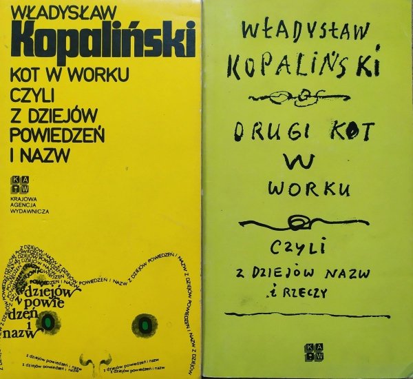 Władysław Kopaliński Kot w worku. Drugi kot w worku