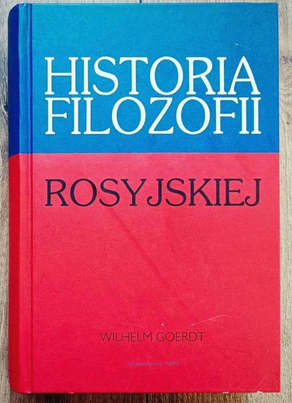 Wilhelm Goerdt Historia filozofii rosyjskiej