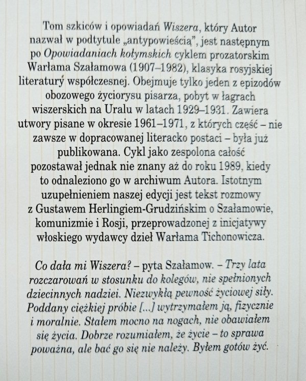 Warłam Szałamow Wiszera