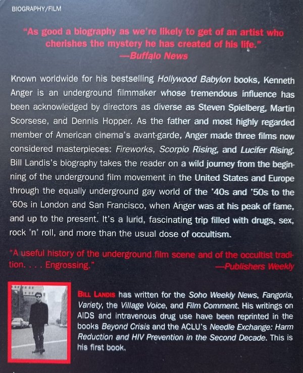 Anger: The Unauthorized Biography of Kenneth Anger
