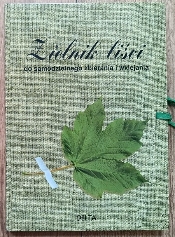 Zielnik liści do samodzielnego zbierania i wklejania