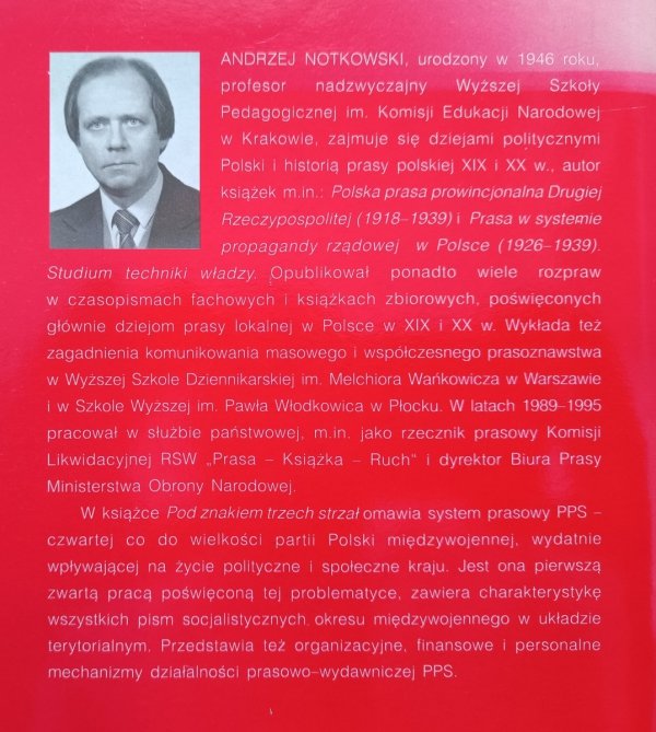 Pod znakiem trzech strzał. Prasa Polskiej Partii Socjalistycznej w latach 1918-1939