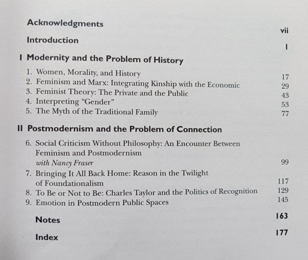 Linda Nicholson The Play of Reason. From the Modern to the Postmodern