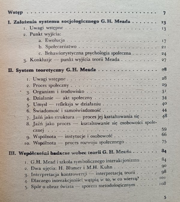 Ireneusz Krzemiński Symboliczny interakcjonizm i socjologia