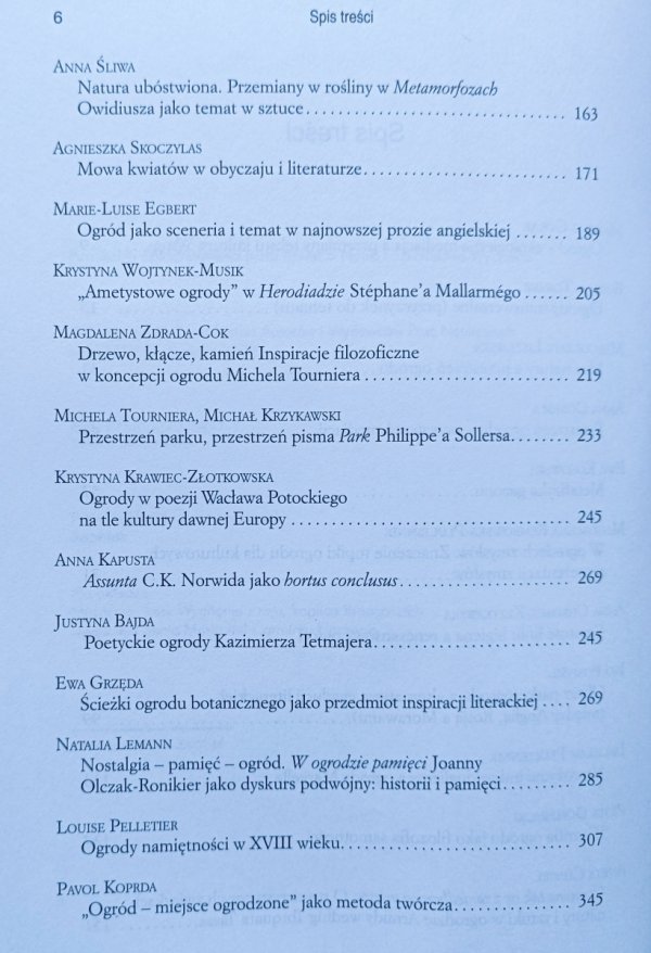 Przestrzeń ogrodu, przestrzeń kultury