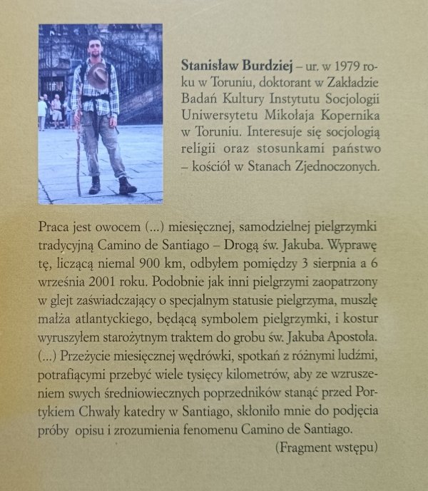Stanisław Burdziej W drodze do Santiago de Compostela