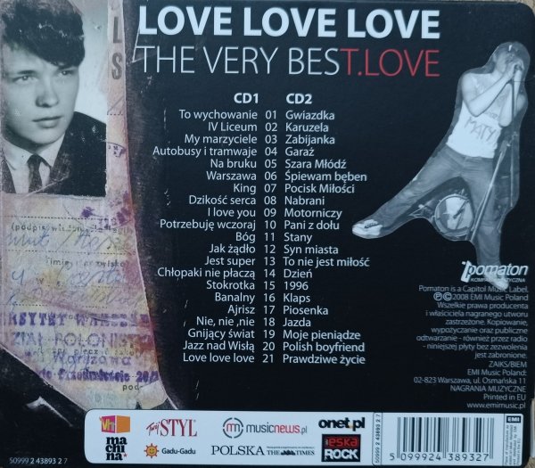 T.Love Love Love Love: The Very BesT.Love CD