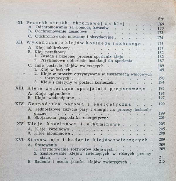 Bernard Zyss Technologia klejów zwierzęcych