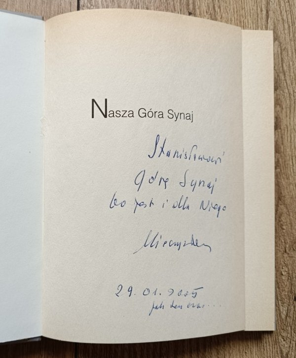 Mieczysława Buczkówna Nasza góra Synaj