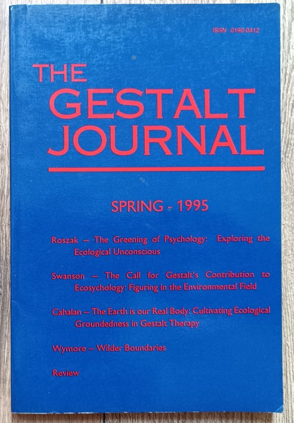 The Gestalt Journal Spring 1995