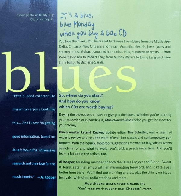 MusicHound: Blues. The Essential Album Guide