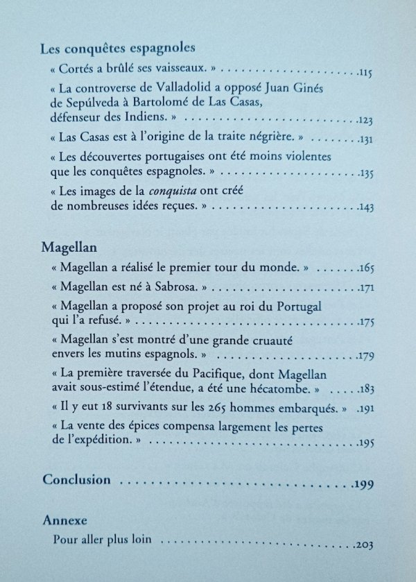 Idees recues sur les Grandes Decouvertes XVe - XVIe siecle