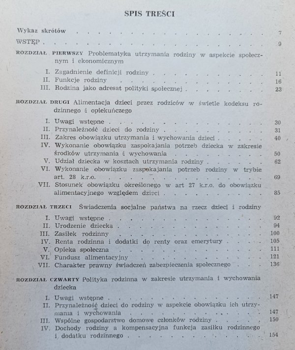 Tadeusz Smyczyński Obowiązek alimentacyjny rodziców względem dziecka / dedykacja autorska