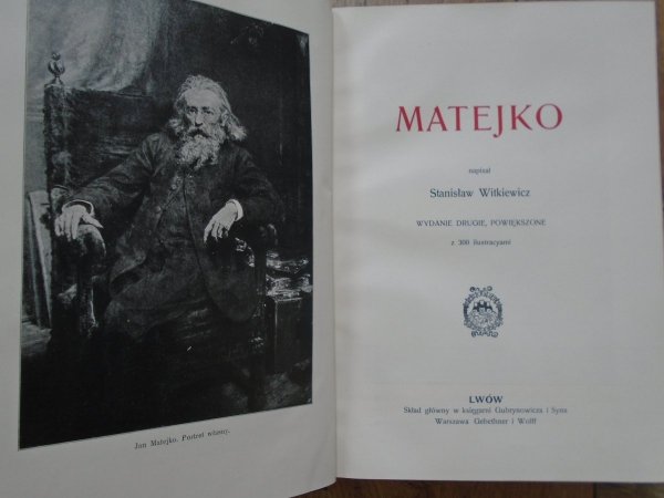 Stanisław Witkiewicz • Matejko [1912]