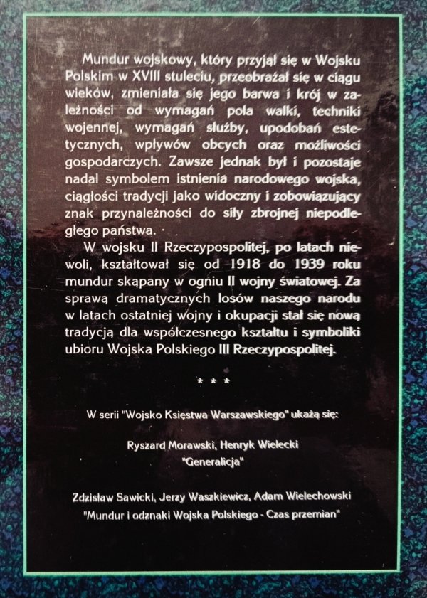 Henryk Wielecki Polski mundur wojskowy 1918-1939