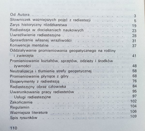 Adolf Januszewski ABC radiestezji