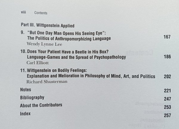 The Grammar of Politics: Wittgenstein and Political Philosophy
