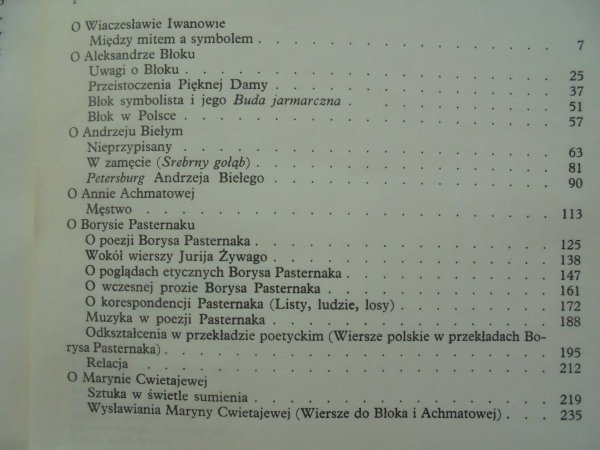 Seweryn Pollak • Ruchome granice [Błok, Pasternak, Achmatowa, Cwietajewa, przekład poetycki]