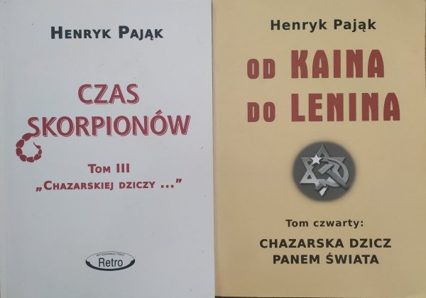 Henryk Pająk Chazarska dzicz panem świata [komplet]