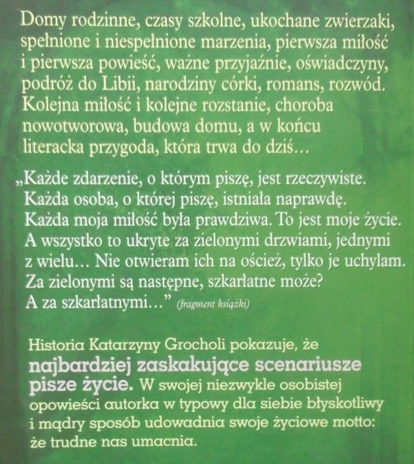 Katarzyna Grochola • Zielone drzwi