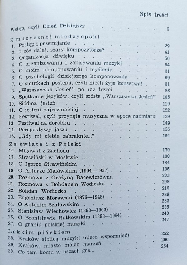 Stefan Kisielewski Z muzycznej międzyepoki