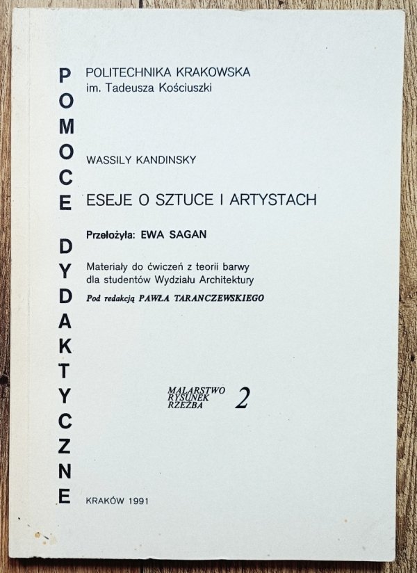 Wassily Kandinsky Eseje o sztuce i artystach