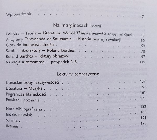 Adam Dziadek Na marginesach lektury. Szkice teoretyczne