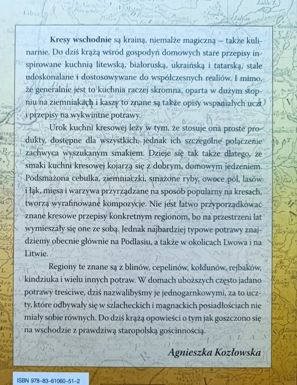 Agnieszka Kozłowska Zapomniana kuchnia polskich Kresów