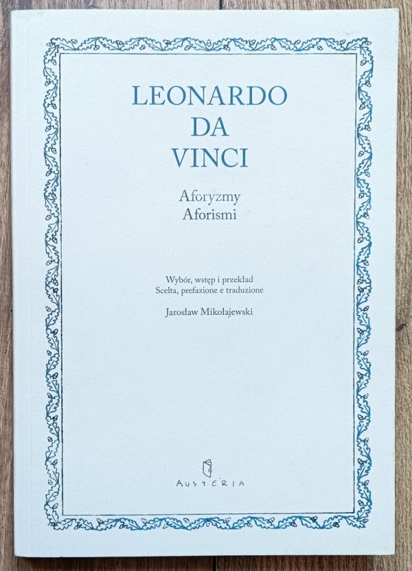 Leonardo da Vinci Aforyzmy