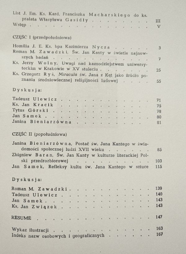 Święty Jan Kanty w sześćsetną rocznicę urodzin 1390-1990