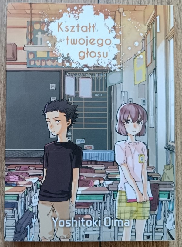 Yoshitoki Oima Kształt twojego głosu tom 1.