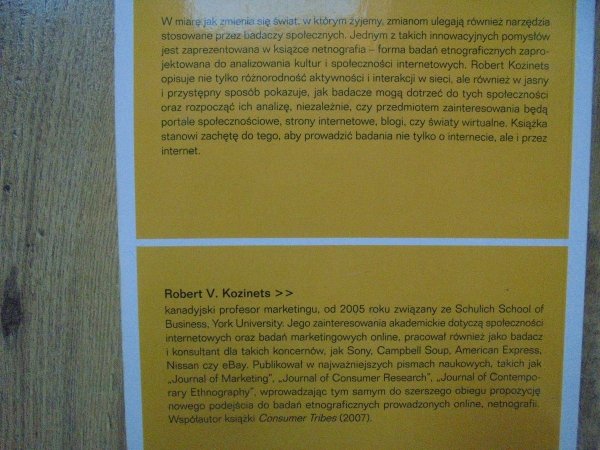 Robert V. Kozinets • Netnografia. Badania etnograficzne online