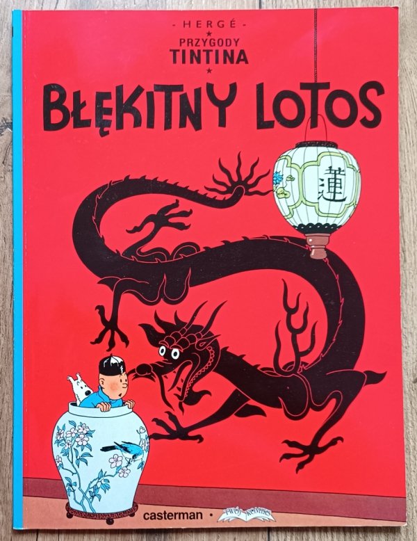 Herge Przygody Tintina. Błękitny lotos