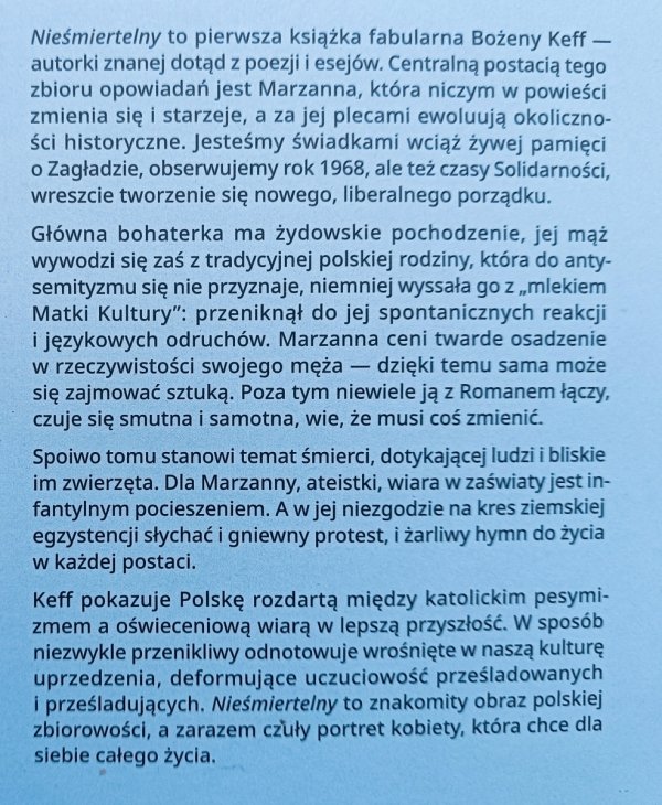 Bożena Keff Nieśmiertelny