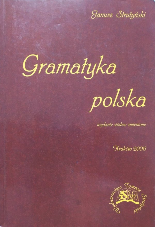 Janusz Strutyński Gramatyka polska
