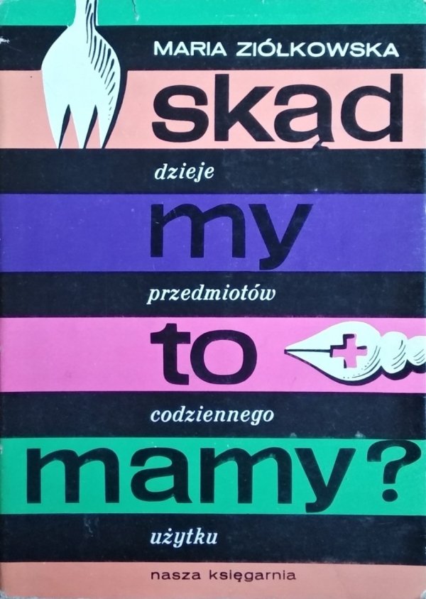 Maria Ziółkowska • Skąd my to mamy? Dzieje przedmiotów codziennego użytku